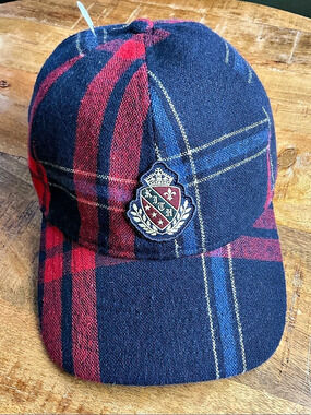Kith x Bergdorf Goodman Wreath Plaid Cap Strap Back